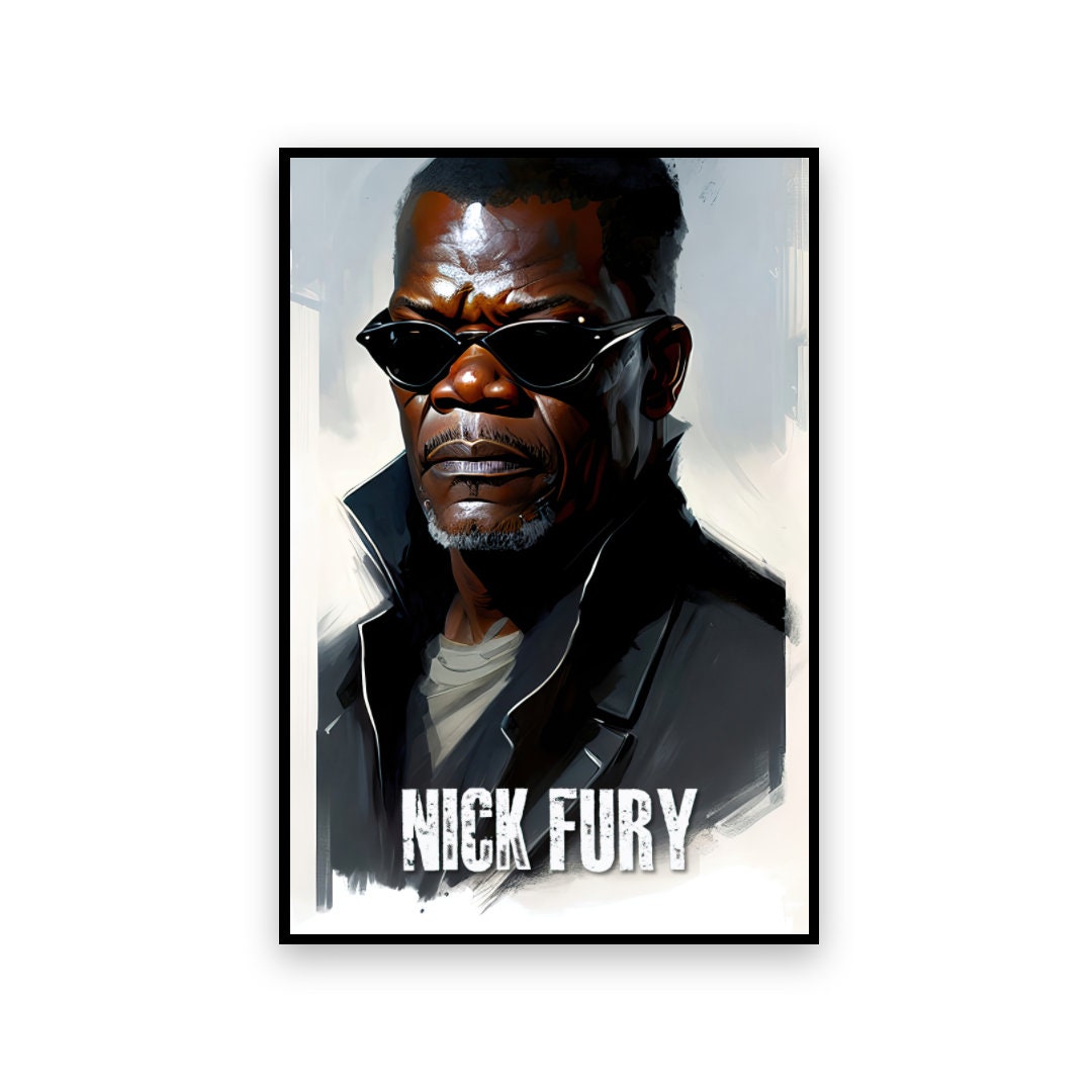 Secret Invasion Poster Nick Fury, Custom prints store