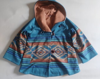 Poncho bleu Reilly Y/stone en laine pour femme, manteau cape à capuche Beth Dutton