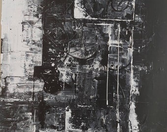 Black and White Abstract