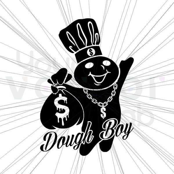 Dough Boy SVG Digital Download