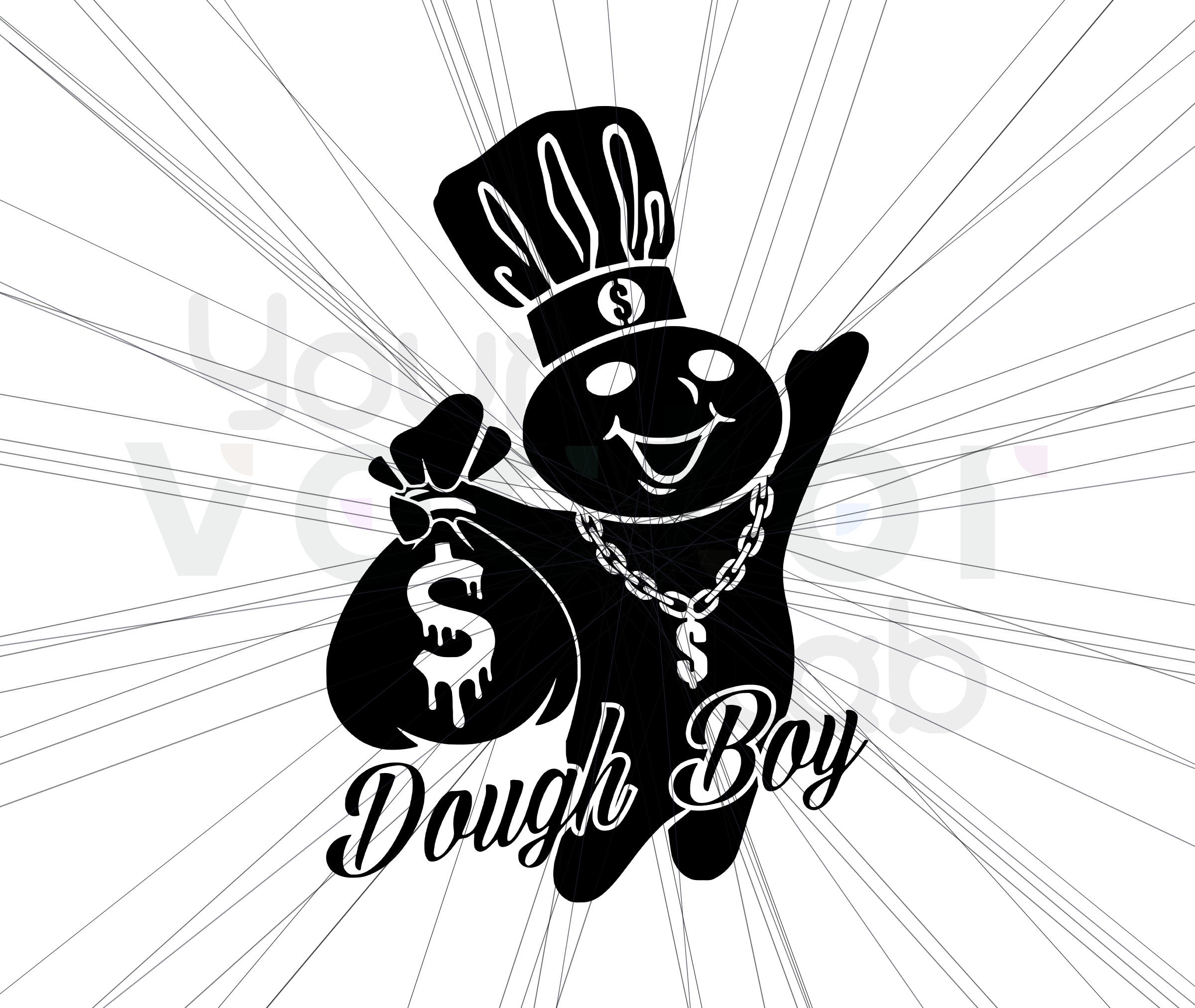 Dough Boy SVG Digital Download Etsy
