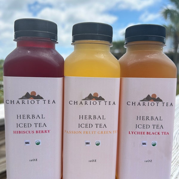 Made to order Herbal and Fruit Iced Teas