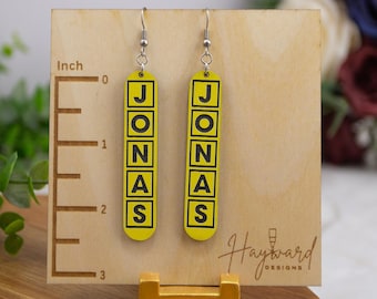 Jonas Concert Earrings | Music | The Tour