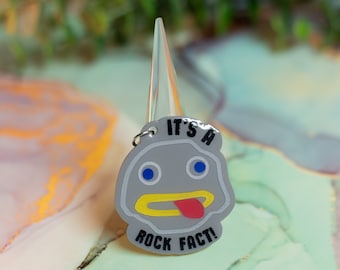 It's A Rock Fact! | Greg Rock | Keychain or Magnet