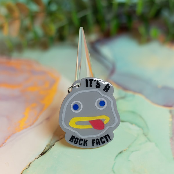 It's A Rock Fact! | Greg Rock | Keychain or Magnet