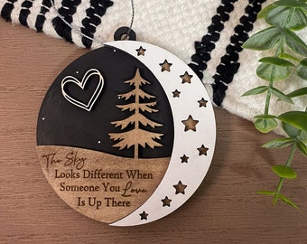 Memorial Ornament: Laser-Cut Remembrance Keepsake