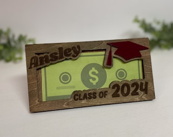 Customized Graduation Money Holder Gift | Personalized College High School Graduation
