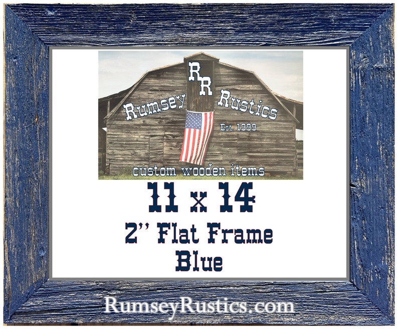 11x14 2" FLAT Rustic Barnwood Barn Wood Wooden Picture Photo Frame ...