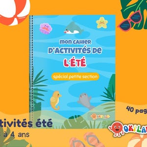 Libro de actividades de verano – Preescolar (3-4 años) – PDF para descargar