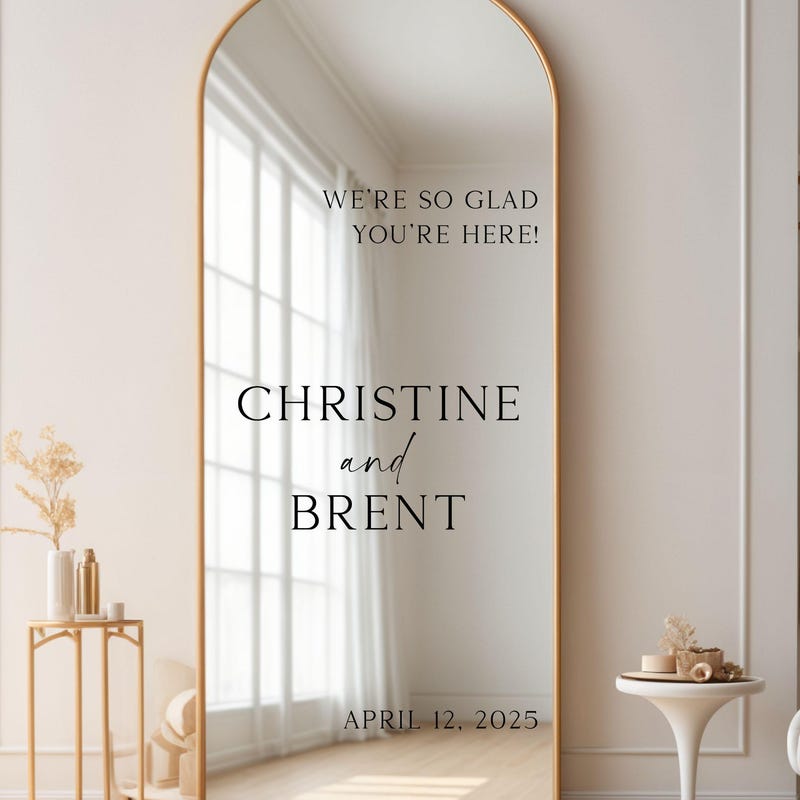 Mirror Letters - Etsy