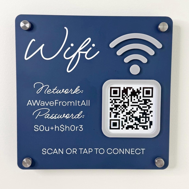 Mountable Qr Code Wall Mount Qr Code - Etsy