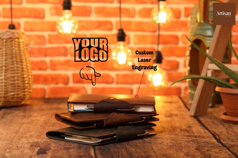 Personalized Leather Portfolio, Custom Portfolio Gift,business Leather