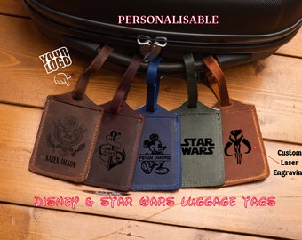 Personalized Leather Luggage Tags , Leather Luggage Tags, Luggage Tags Leather Personalized, Custom Luggage Tags, Luggage Tags Leather