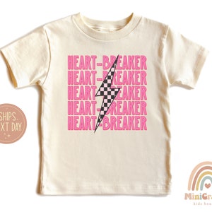 Heartbreaker Valentine's Day Kids Shirt, Funny Cotton Tee