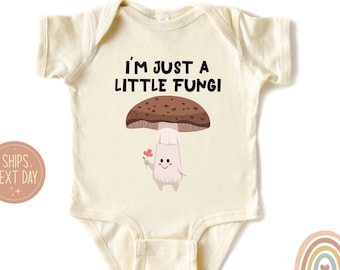 Funny Mushroom Baby Onesie®, Cottagecore Kid Shirt
