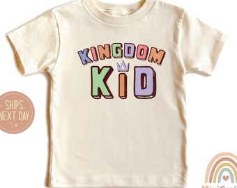 Kingdom Kid Shirt: Christian Baby & Toddler Tee