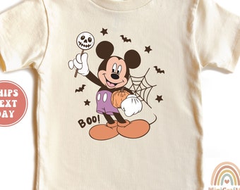 Mickey Boo Halloween Shirt, Disney Mouse Shirt, Disney Toddler Shirt, Mickey Halloween T-Shirt, Mickey Boo Tee, Disneyland  Vacation T-Shirt