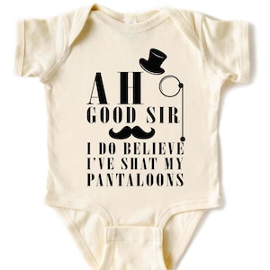 Body divertido para bebé niño, body "Ah Good Sir", regalo para baby shower, regalos para recién nacidos
