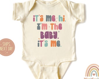 It's Me, Hi, I'm the Baby Bodysuit, 100% Cotton Baby Shower Gift