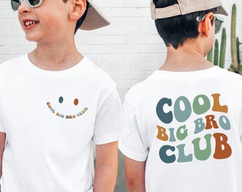 Big Brother Shirt, Gift For Big Brother, Cool Boys Graphic Toddler Tee, Big Brother To Be, Big Bro Youth Sweatshirt, Sibling Shirt