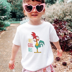 Funny Disney Hei Girl Hei Girl Shirt, Disneyland Vocation Princess Moana Gift, Moana Birthday Toddler Girl Tee, The Rooster Kids Tee, Disney Trip Shirt, Funny Hei Girl Hei Chicken Shirt, animal Lover Gift, Cute Cartoon Toddler Tee, Animal Graphic T-Shirt for Girls, Farm Shirt, Gift for Daughter, Birthday Girl Gift,, funny animal shirt, disney vacation tees, Disney Chicken Tshirt