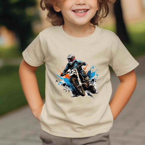 Dirt Bike Toddler Shirt, Motorcycle Boy Tee, Sport Bike Tee, Motorcycle Toddler Shirt, Supersport Street Bike Shirt, Motocross Shirt