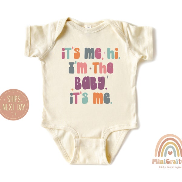 It's Me Hi I'm the Baby It's Me, Baby Bodysuit, Toddler Shirt, 2023 Concert Shirt, Kids Baby Shower Gift