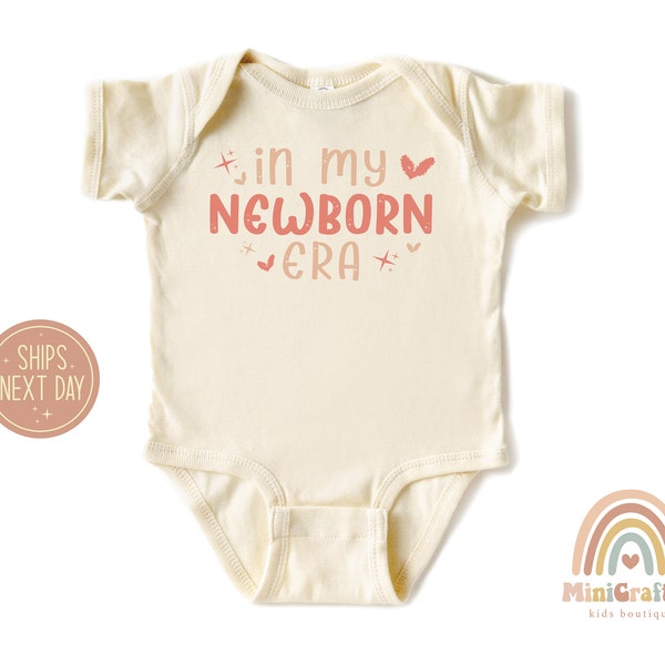 In My Newborn Era Baby Onesie®, Newborn Boy Girl Gifts, Cute Baby Gift Onesie®, Newborn Outfit, Trendy Baby Clothes, Newborn Baby Gift Shirt