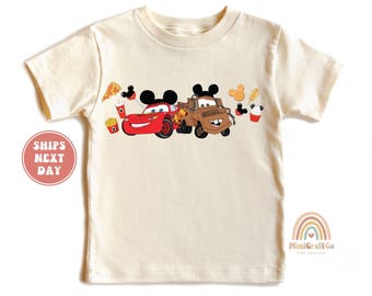 Disney Cars Shirt, Mickey Ears Kids T-Shirt, Cars Friend Gift, Disney Cars Couple Shirt, Disneyland Family Matching Tee, Disney Family Trip