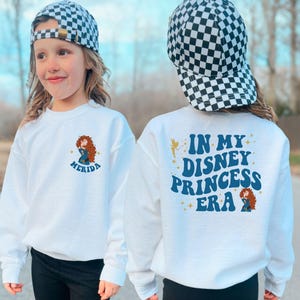 Disneyland In My Princess Era Girl Shirt, Birthday Gift For Kids, Cinderella Sweatshirt, Snow White Tee, Disney Ariel Shirt, Princess Aurora Shirt, Rapunzel Shirt, Disneyland Vacation T Shirt, Disney World Toddler Shirts, Disney Trip Tee