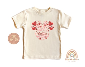 Minnie Mouse Valentine's Day Shirt, Toddler Girl Disney Tee