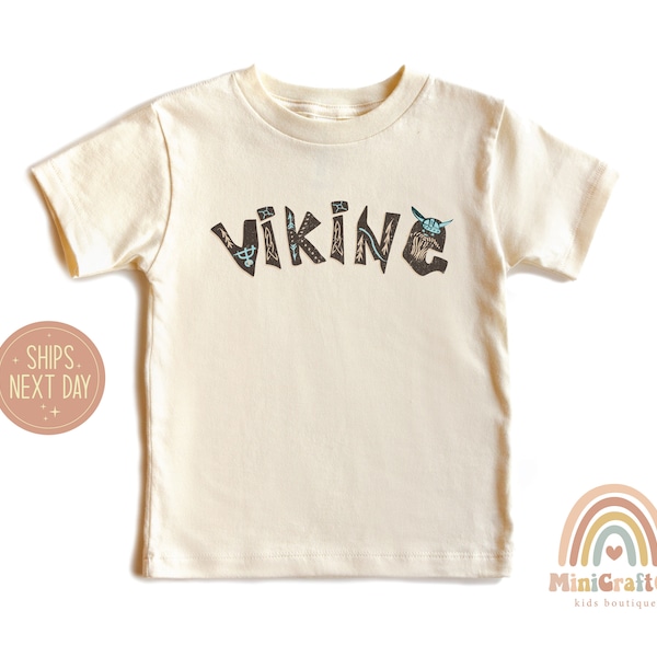 Viking Kids Shirt, Nordic Warrior Toddler Tee, Scandinavian Themed Children's Shirt, Adventure Boys Shirt, Cool Viking Gift, Viking Onesie®