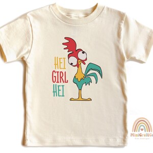 Funny Disney Hei Girl Hei Girl Shirt, Disneyland Vocation Princess Moana Gift, Moana Birthday Toddler Girl Tee, The Rooster Kids Tee, Disney Trip Shirt, Funny Hei Girl Hei Chicken Shirt, animal Lover Gift, Cute Cartoon Toddler Tee, Animal Graphic T-Shirt for Girls, Farm Shirt, Gift for Daughter, Birthday Girl Gift,, funny animal shirt, disney vacation tees, Disney Chicken Tshirt