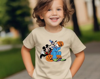Disney Halloween Pumpkin Shirt, Halloween Gifts For Kids, Fall Pumpkin Tee, Disney Trip T-Shirt, Halloween toddler shirt, Disneyland  Tee
