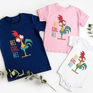 Funny Disney Hei Girl Hei Girl Shirt, Disneyland Vocation Princess Moana Gift, Moana Birthday Toddler Girl Tee, The Rooster Kids Tee, Disney Trip Shirt, Funny Hei Girl Hei Chicken Shirt, animal Lover Gift, Cute Cartoon Toddler Tee, Animal Graphic T-Shirt for Girls, Farm Shirt, Gift for Daughter, Birthday Girl Gift,, funny animal shirt, disney vacation tees, Disney Chicken Tshirt