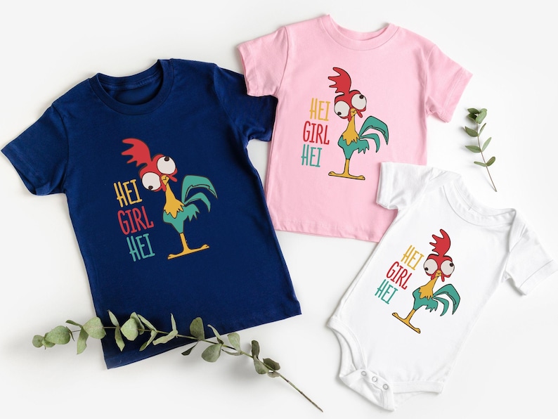 Funny Disney Hei Girl Hei Girl Shirt, Disneyland Vocation Princess Moana Gift, Moana Birthday Toddler Girl Tee, The Rooster Kids Tee, Disney Trip Shirt, Funny Hei Girl Hei Chicken Shirt, animal Lover Gift, Cute Cartoon Toddler Tee, Animal Graphic T-Shirt for Girls, Farm Shirt, Gift for Daughter, Birthday Girl Gift,, funny animal shirt, disney vacation tees, Disney Chicken Tshirt