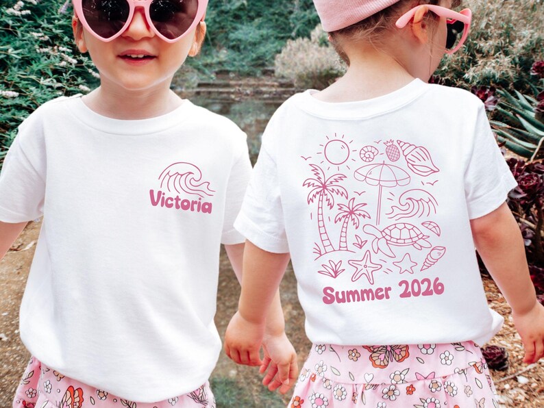 Custom Summer Kids Shirt, Beach and Sunshine Toddler Gift, Personalized South Parada Island Tee, Vacation Toddler Thirt, Summer Vibes Outfit