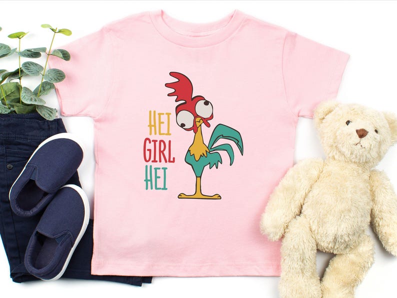 Funny Disney Hei Girl Hei Girl Shirt, Disneyland Vocation Princess Moana Gift, Moana Birthday Toddler Girl Tee, The Rooster Kids Tee, Disney Trip Shirt, Funny Hei Girl Hei Chicken Shirt, animal Lover Gift, Cute Cartoon Toddler Tee, Animal Graphic T-Shirt for Girls, Farm Shirt, Gift for Daughter, Birthday Girl Gift,, funny animal shirt, disney vacation tees, Disney Chicken Tshirt
