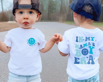 In My Mamas Boy Era Matching Outfit, First Mother's Day Gifts For Boy Mama, Mommy and Me Shirts, New Mom Shirts, Matching Mother Son Tshirts