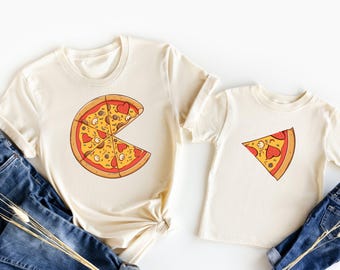 Mommy and Me Valentines Day Shirts, Dad and Son Heart Tee, Mom and Son Matching Pizza Sweathirt, Mama and Mini Outfit, Mother Daughter Gift