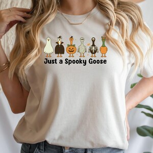 Halloween Spooky Goose Girl shirt, Funny Goose Tshirt, Fall Toddler Sweatshirt, Cute Fall Baby Shower, Cute Goose Baby Onesie®, Ghost Pumpkin Toddler Gift, Boo Halloween Shirt, Spooky Season Tshirt, Retro Halloween Tee, Vintage Halloween, Trick or Treat, Autumn Spooky Vibes, Just a Spooky Goose Funny Toddler T-Shirt