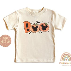 Boo Halloween Shirt, Halloween Kids Shirt, Minnie Halloween Shirt, Minnie Ghost Shirt, Minnie Boo, Disney Spooky Shirt, Halloween Party