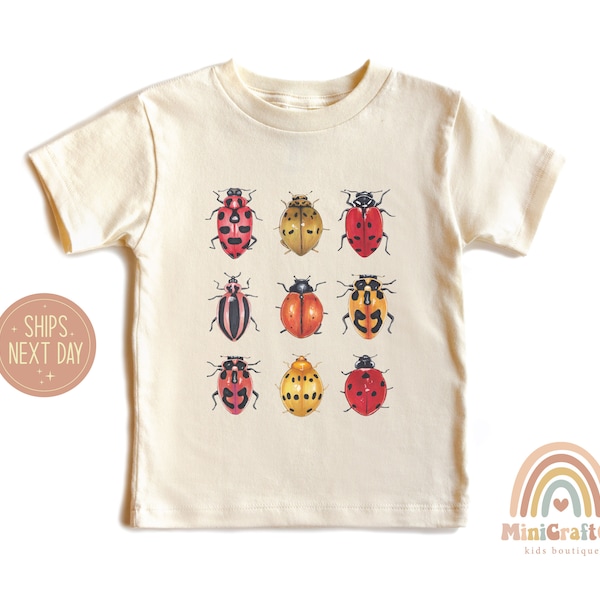 Kids Bugs Shirt, Baby Entomology Shirt, Toddler Entomology Gift, Entomologist Shirt, Insect Shirt, Insect Lover Gift, Insect Species Tee