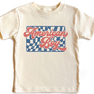 4th of July Toddler Shirt, American Boy Memorial Day Gift, USA T shirt, America Flag Shirt, Patriotic Independence Day Tee, Red White Blue