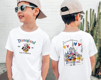 Disney Mickey And Friends Kids Shirt, Disneyworld Characters Birthday Boy Girl Gifts, Disneyland Toddler Sweatshirt, Disney Trip T-Shirt