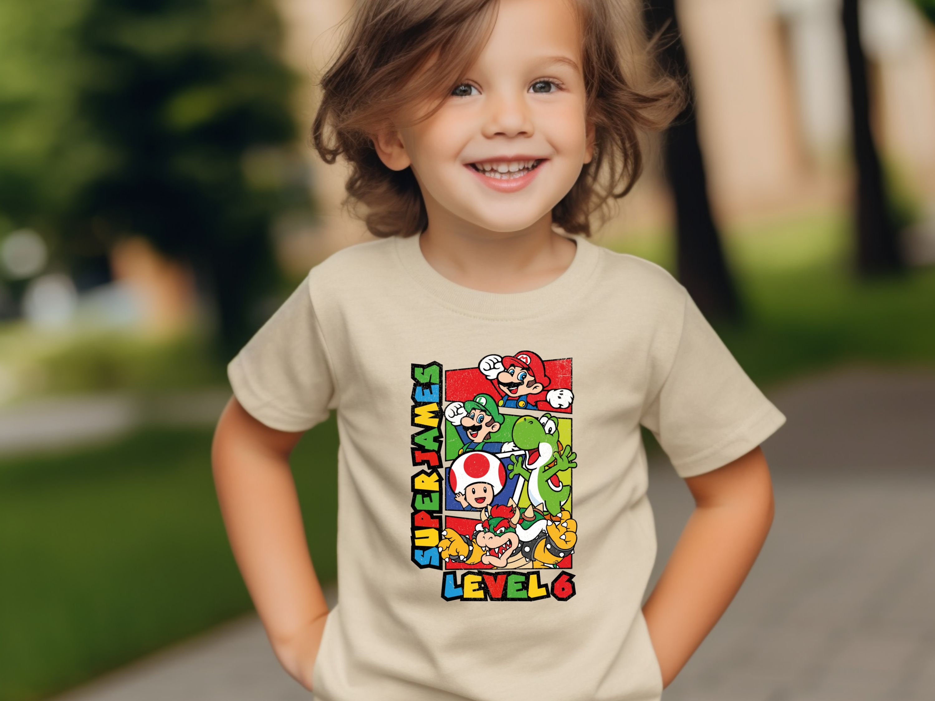 Custom Super Mario Birthday Shirt, Super Mario Shirt