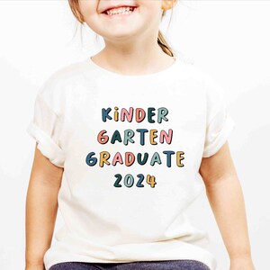 Kindergarten Graduation 2024 Shirt, Last Day of Kindergarten Graduation Gift, Back to School Tee, Class of 2024 for Boy Girl, End of School