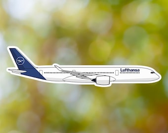 エアバス A350 ステッカー、ルフトハンザ航空の飛行機ステッカー