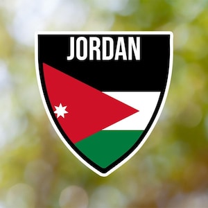 Jordan Sticker Shield Waterproof for Laptop, Car, Book, Water Bottle, Helmet, Toolbox