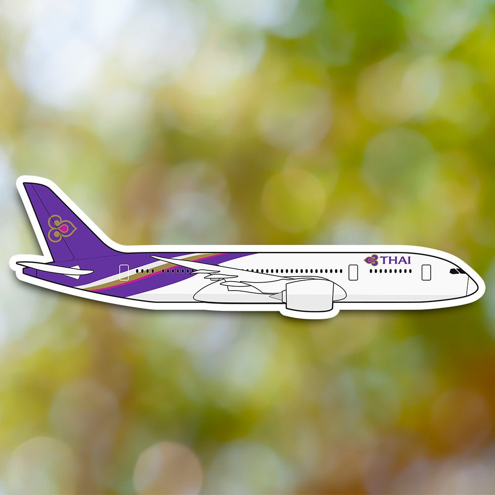 ボーイング 787 ステッカー、タイ国際航空飛行機ステッカー スーツ